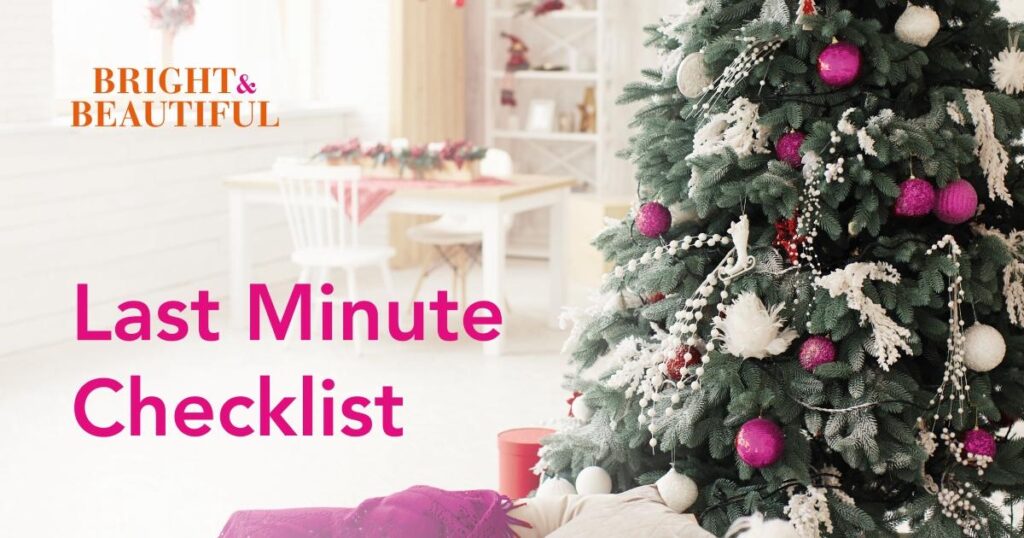 Last Minute Christmas Cleaning Tips