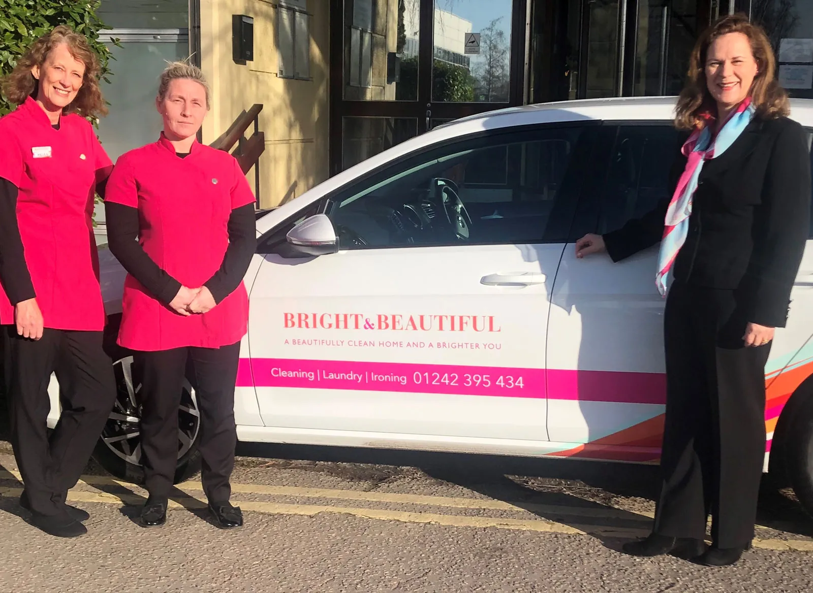 Claire Alves & Team from Bright & Beautiful Cheltenham