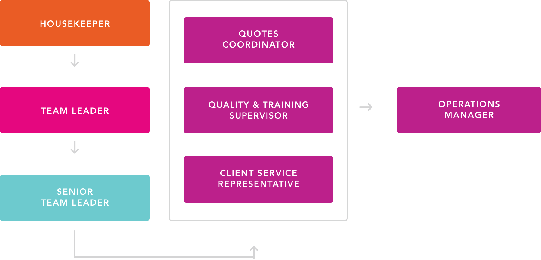 career progression diagram