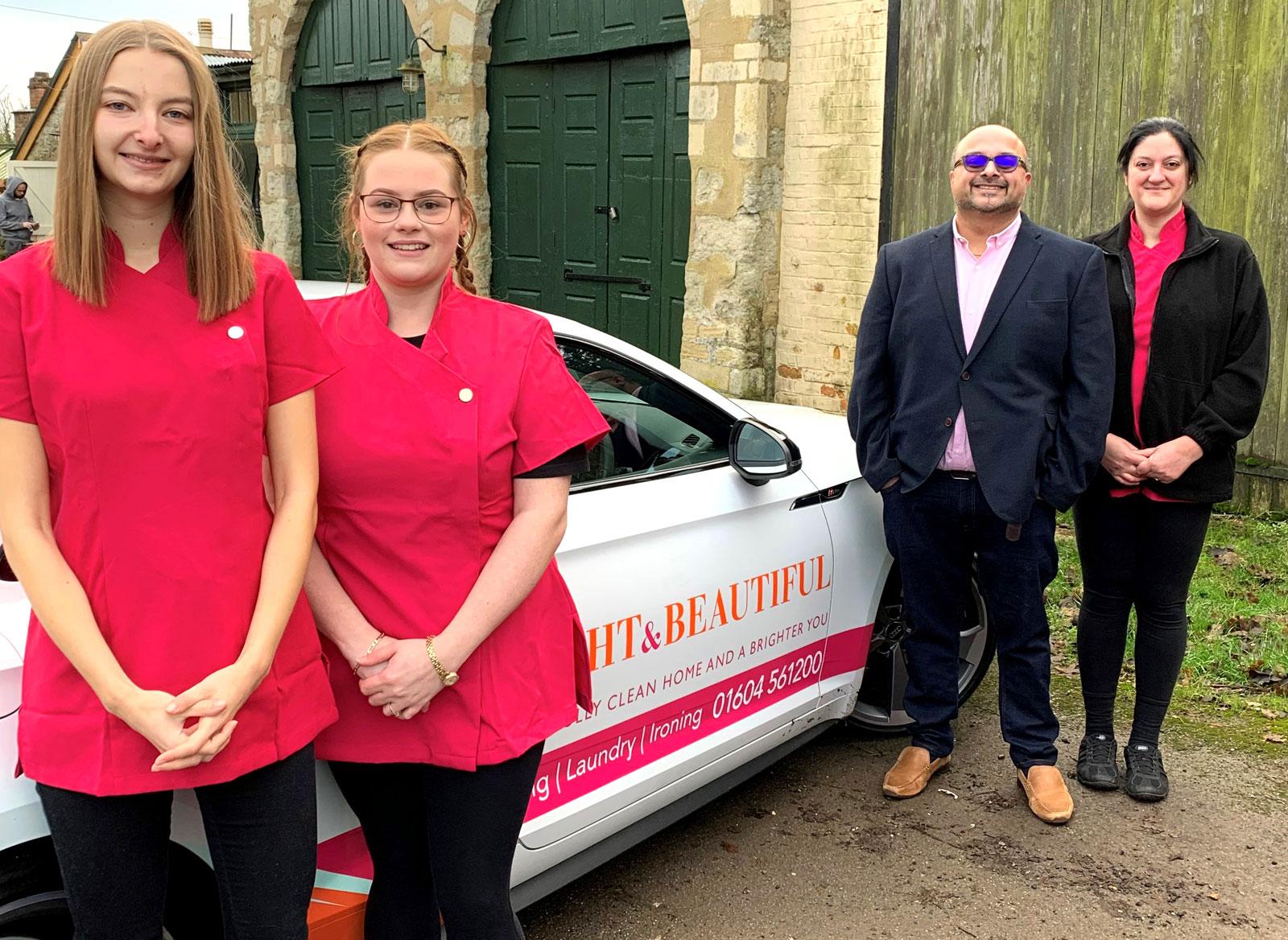 Kalpesh Bhayani & Team from Bright & Beautiful Northampton